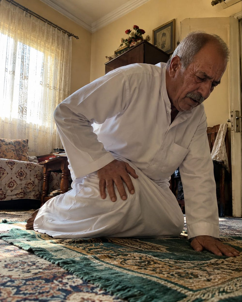 القومة من السجود بقت تقيلة