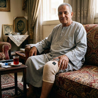 مشد الركبة الصوف الحراري من مور بروليت